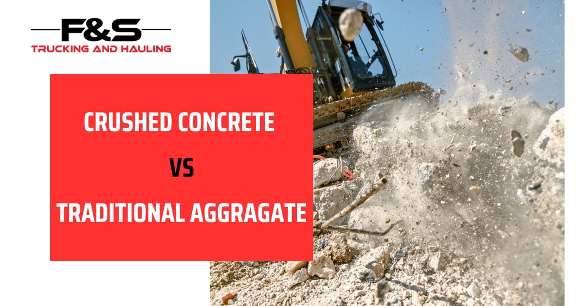 Crushed Concrete vs. Traditional Aggregate